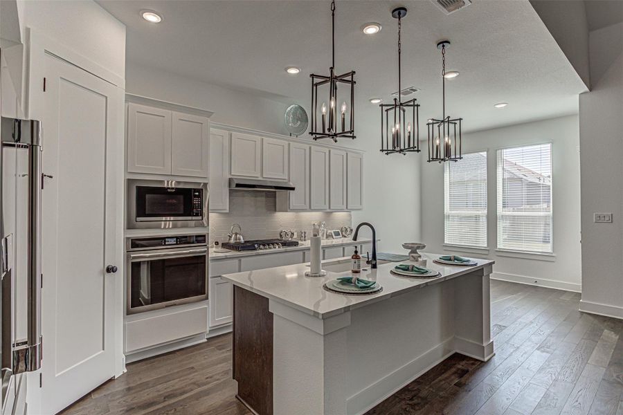 Furnished interior view inside a new home in Flora, Hutto (Image 18).