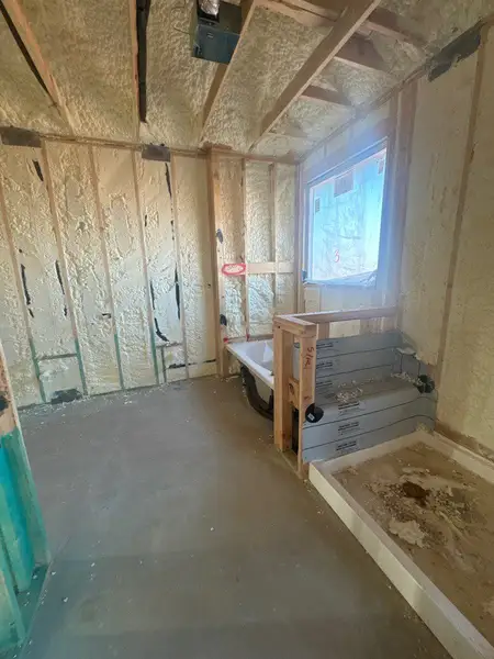 In-progress construction of a new home in Cedar Ridge Estates, Anna, TX (Image 8).