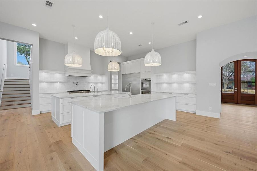 Furnished interior view inside a new home in , Dallas (Image 9).