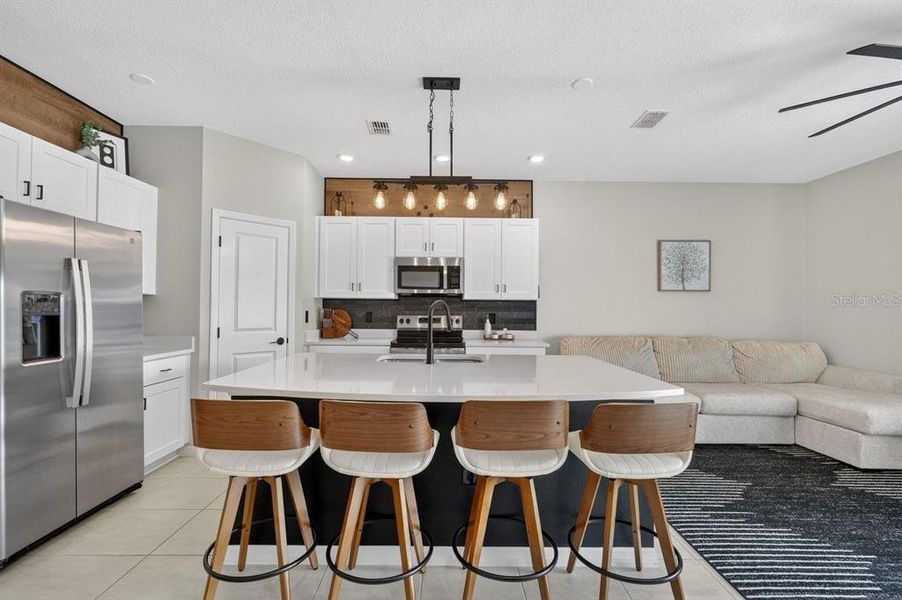 Furnished interior view inside a new home in , Edgewater (Image 10).