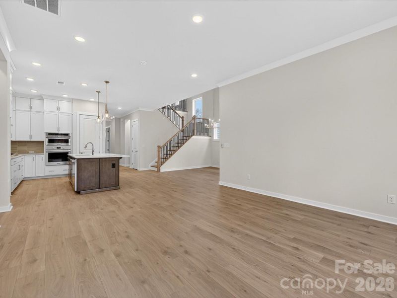 Spacious, unfurnished interior of a new home in North Creek Village, Huntersville (Image 16). Spacious, unfurnished interior of a new home in North Creek Village, Huntersville (Image 16).