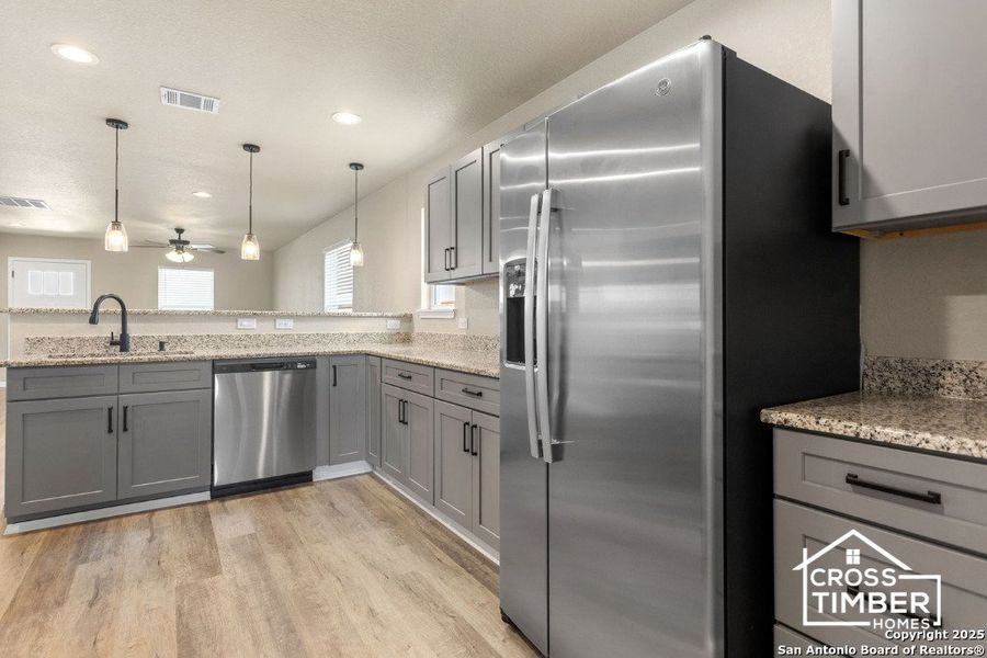 Furnished interior view inside a new home in , San Antonio (Image 12). Furnished interior view inside a new home in , San Antonio (Image 12).