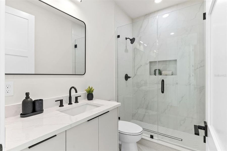 Furnished interior view inside a new home in , Tampa (Image 7).