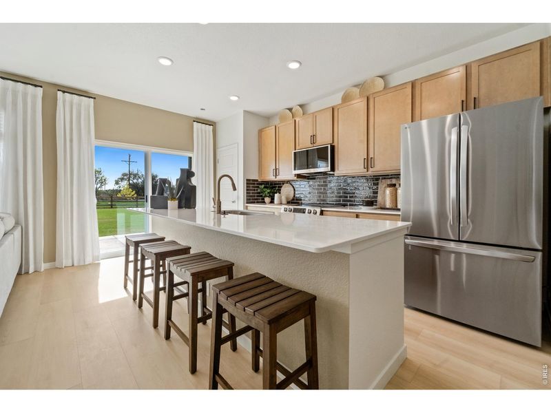 Furnished interior view inside a new home in Hudson Hills, Hudson (Image 4).