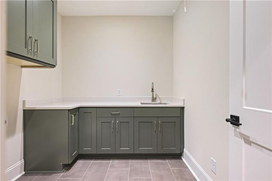 Furnished interior view inside a new home in The Reserve At Governors Towne Club, Acworth (Image 29).