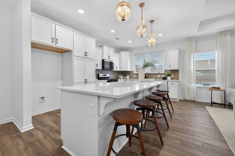 Furnished interior view inside a new home in Edgewater - The Cottages, Lancaster (Image 3).