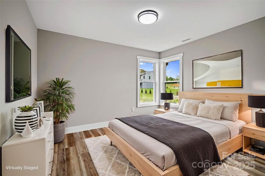 Furnished interior view inside a new home in , Asheville (Image 6).