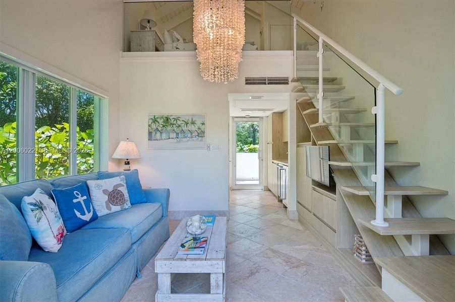 Furnished interior view inside a new home in , Miami Beach (Image 10).