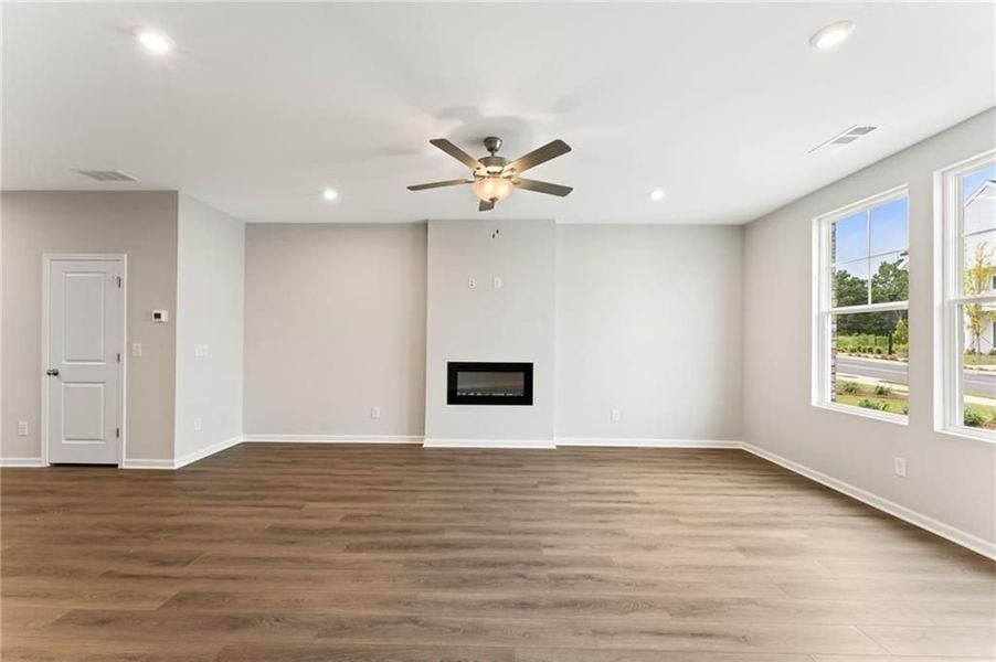 Spacious, unfurnished interior of a new home in Stegall Village, Emerson (Image 22). Spacious, unfurnished interior of a new home in Stegall Village, Emerson (Image 22).