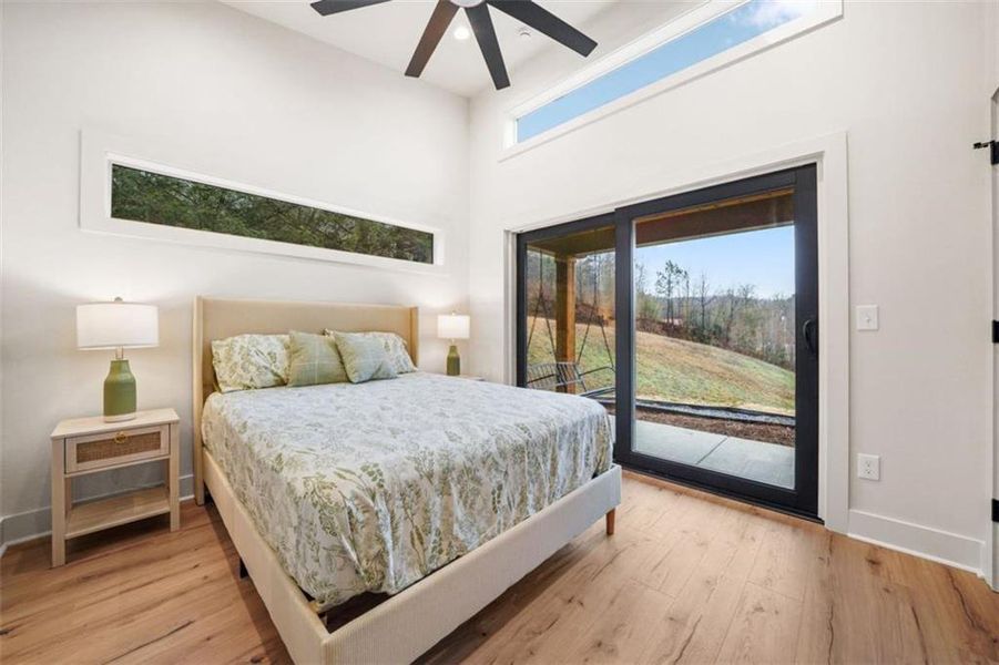 Furnished interior view inside a new home in , Ellijay (Image 12).