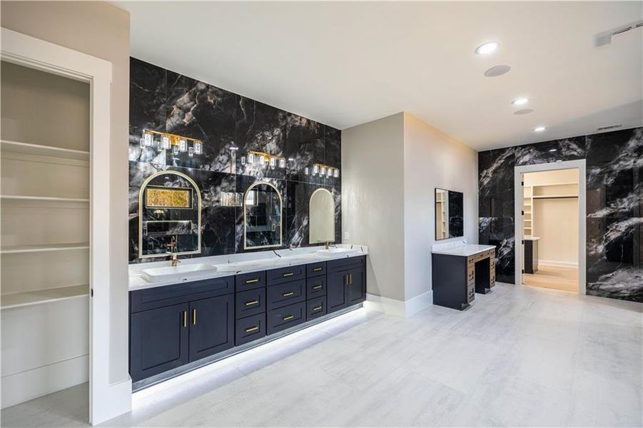 Furnished interior view inside a new home in , Dacula (Image 6).