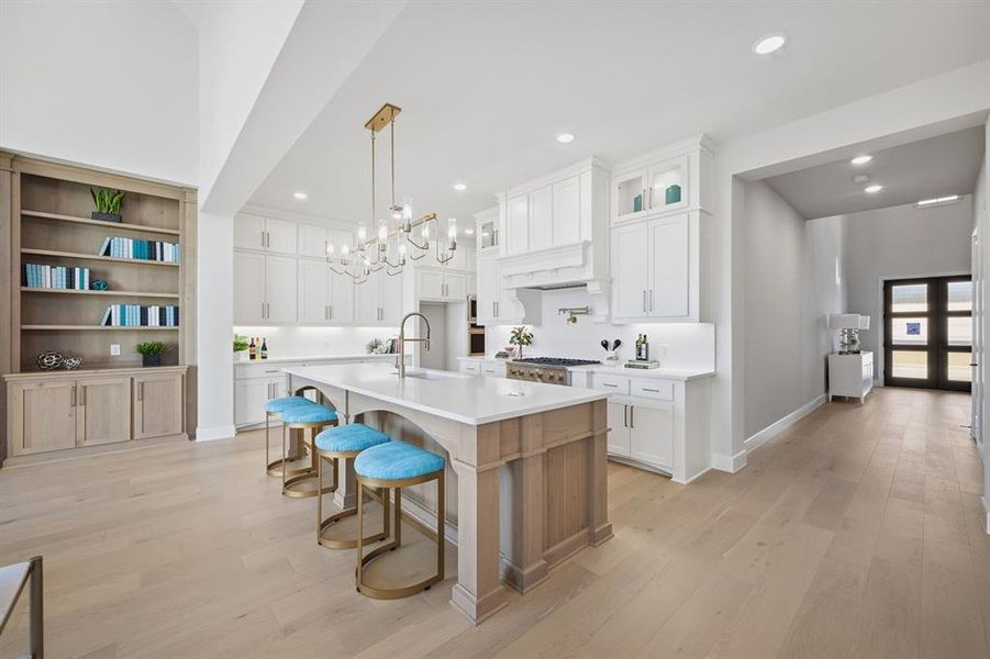 Furnished interior view inside a new home in StarView, Prosper (Image 5).