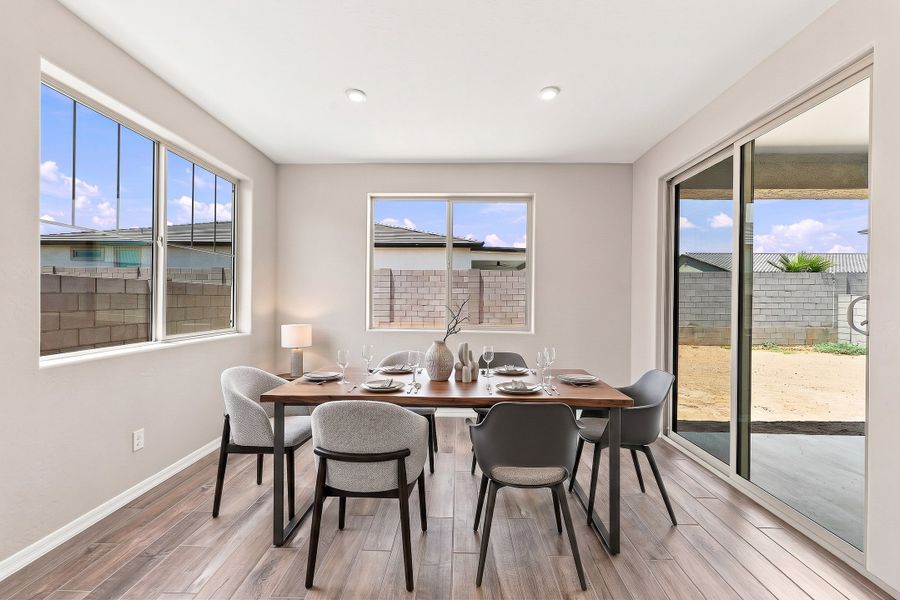 Furnished interior view inside a new home in Tirreno at IronWing, Litchfield Park (Image 8).