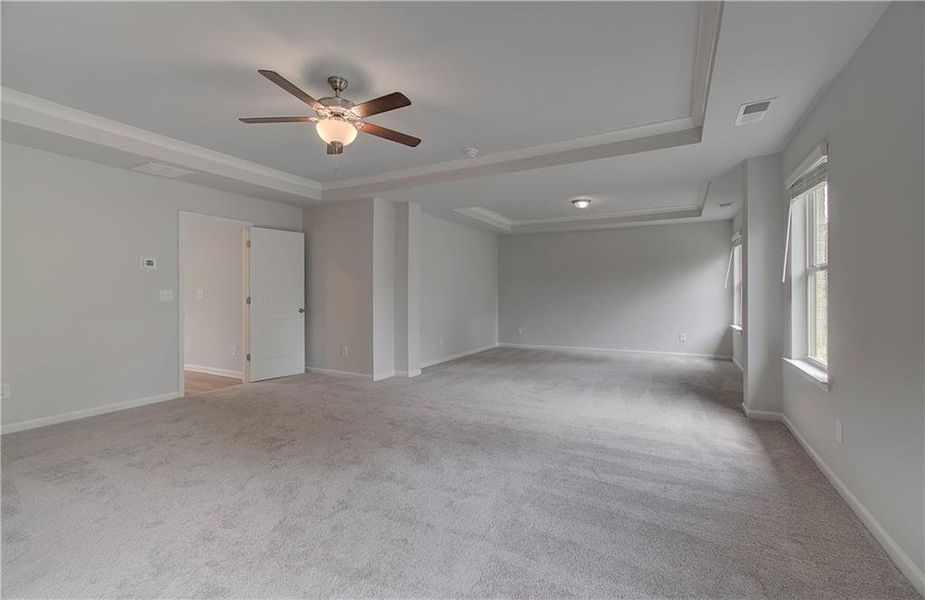 Spacious, unfurnished interior of a new home in Cambria at Traditions, Hampton (Image 17).