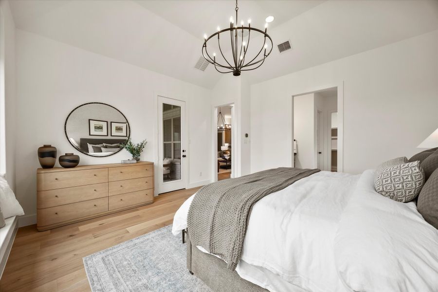Representative furnished interior of a home built from the Marshall by Windsor Homes in Anna Town Square, Anna (Image 27).