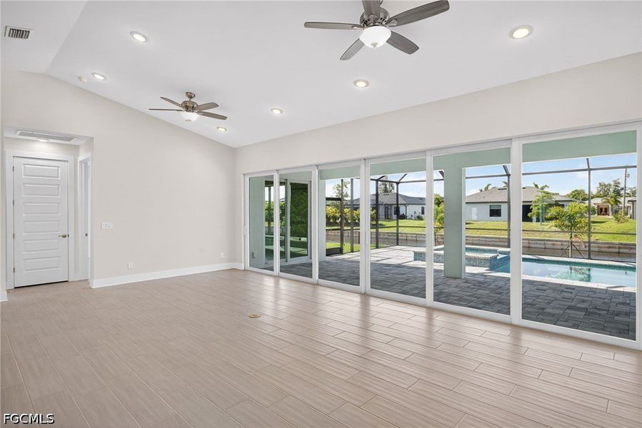 Spacious, unfurnished interior of a new home in Cape Coral, Cape Coral (Image 19). Spacious, unfurnished interior of a new home in Cape Coral, Cape Coral (Image 19).