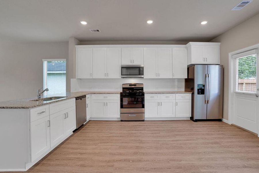 Furnished interior view inside a new home in , La Marque (Image 7). Furnished interior view inside a new home in , La Marque (Image 7).