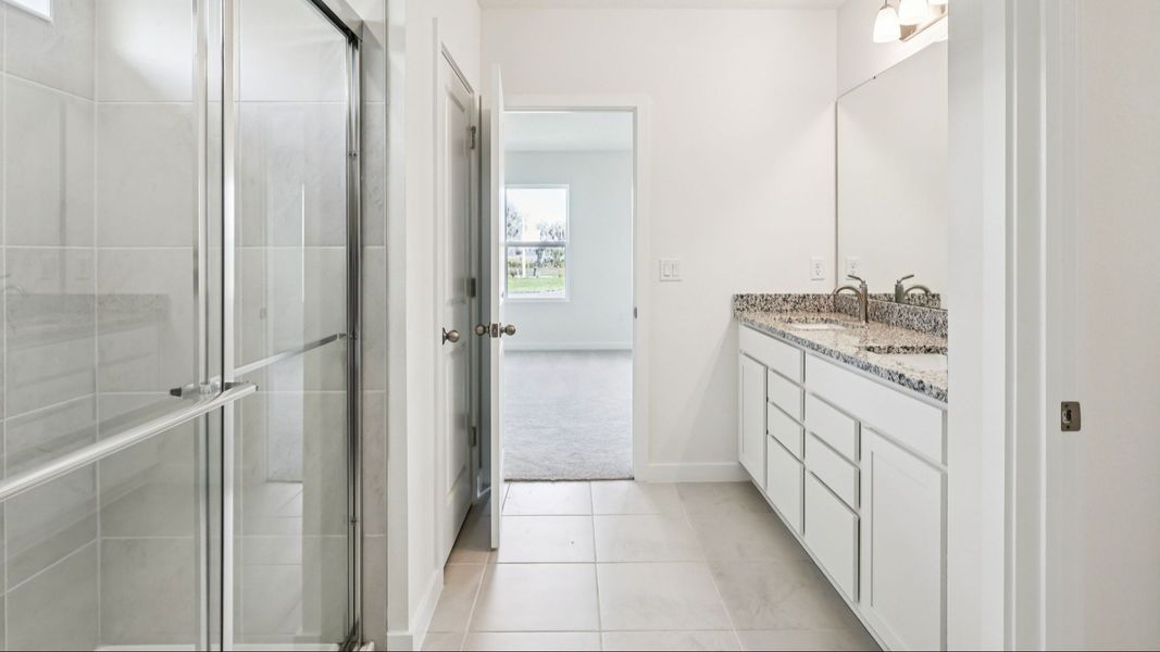 Representative furnished interior of a home built from the Baker by DRB Homes in Granary Park, Green Cove Springs (Image 26).