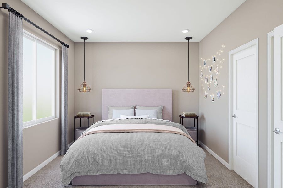 Representative furnished interior of a home built from the 3205 by Tri Pointe Homes in The Aurora Highlands, Aurora (Image 13).