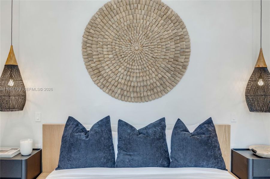 Furnished interior view inside a new home in , Miami (Image 11).