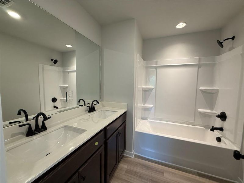 Furnished interior view inside a new home in The Towns at Auburn Station East, Auburn (Image 4). Furnished interior view inside a new home in The Towns at Auburn Station East, Auburn (Image 4).