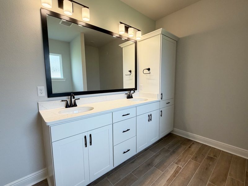 Furnished interior view inside a new home in Natureview, Freeport (Image 9).