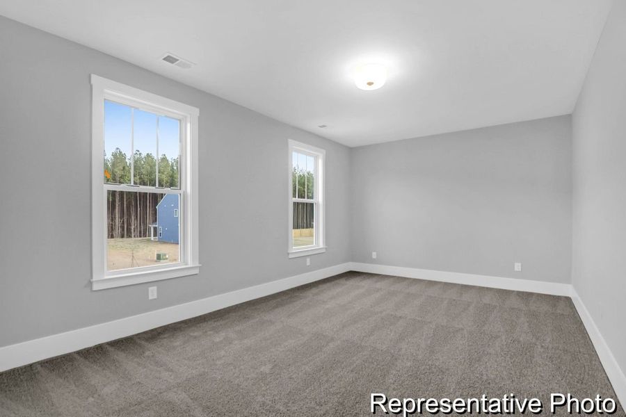 Spacious, unfurnished interior of a new home in Homecoming, Ravenel (Image 19).