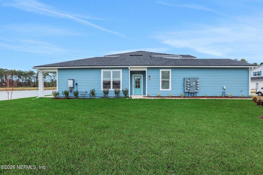 Exterior details and patio area of a home in , St. Augustine (Image 3).