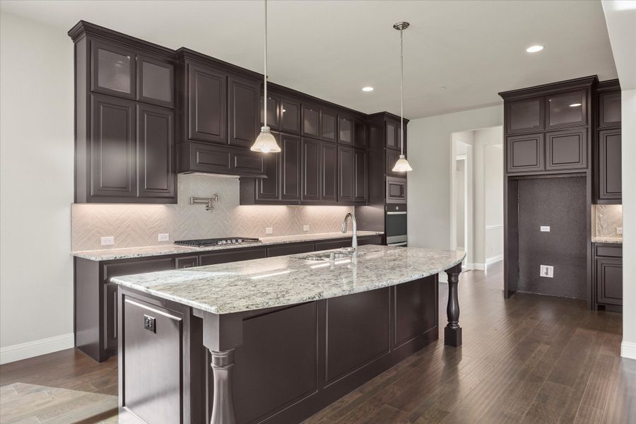 Representative furnished interior of a home built from the Riverdale by Windsor Homes in Ridge Pointe Estates, McLendon-Chisholm (Image 7).