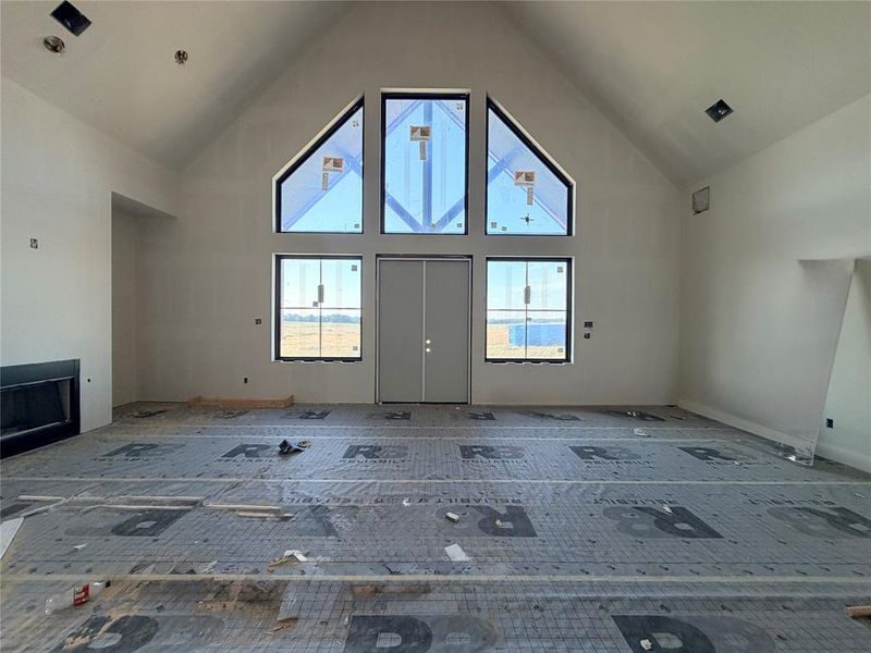 In-progress construction of a new home in , Poolville, TX (Image 7).