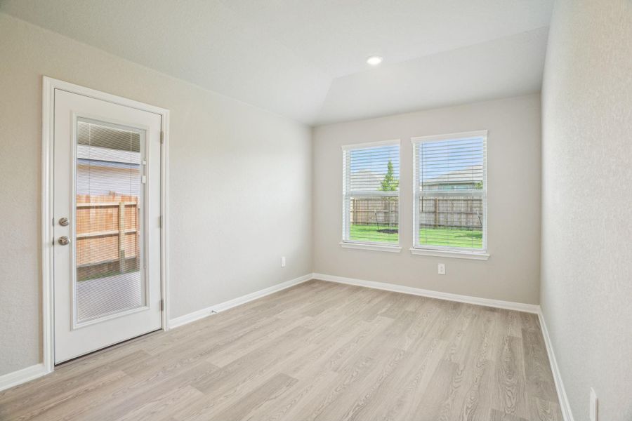 Photo is not of the actual home, but is an inspirational photo of builder’s model home and may depict options, furnishings, and/or decorator features that are not included