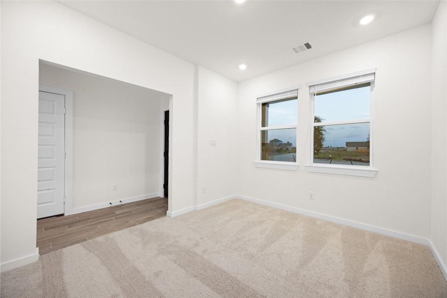 Study/Office right off the entryway Study/Office right off the entryway