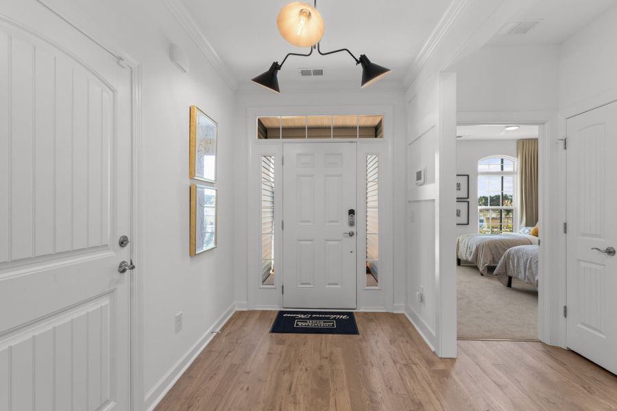 Representative furnished interior of a home built from the The Shorebreak by Chesapeake Homes in Coastal Club of the Carolinas, Calabash (Image 51).