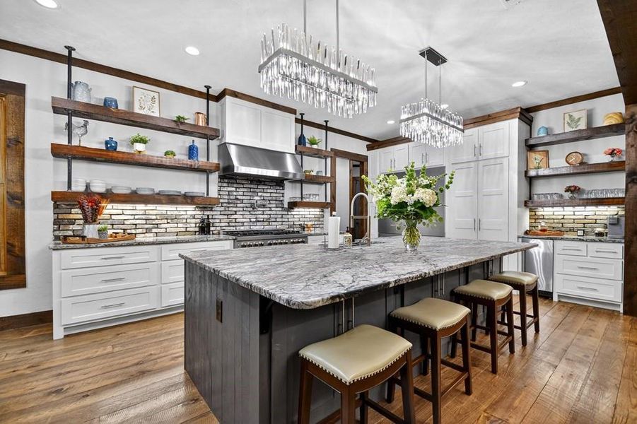 Furnished interior view inside a new home in , Mineral Bluff (Image 58).