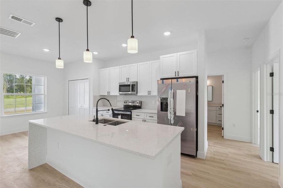 Furnished interior view inside a new home in , Ocala (Image 7).