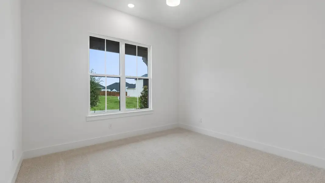 Spacious, unfurnished interior of a new home in Windsong Ranch 71' Series, Prosper (Image 19). Spacious, unfurnished interior of a new home in Windsong Ranch 71' Series, Prosper (Image 19).