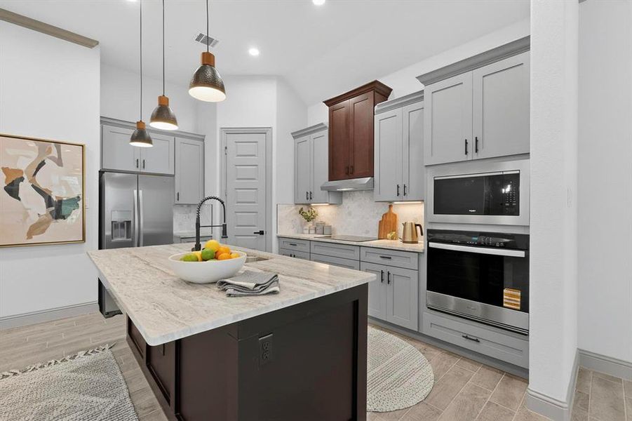 Furnished interior view inside a new home in , Athens (Image 6).