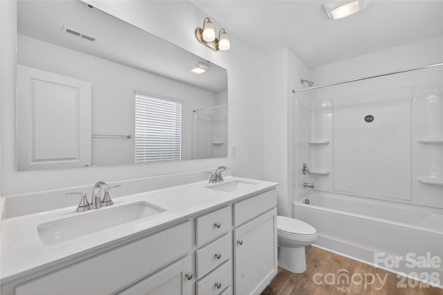 Furnished interior view inside a new home in Morgan Hills, Albemarle (Image 17).