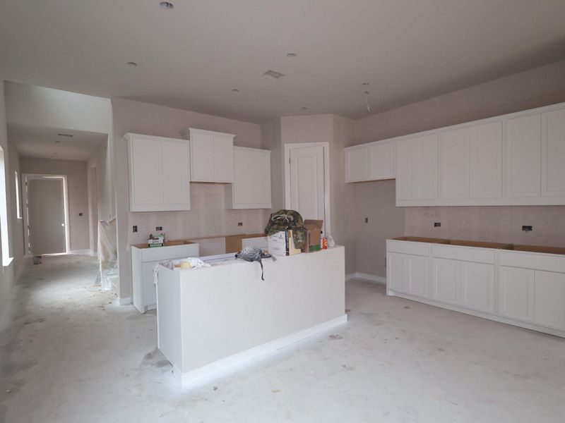 In-progress construction of a new home in Heritage, Dripping Springs, TX (Image 3).