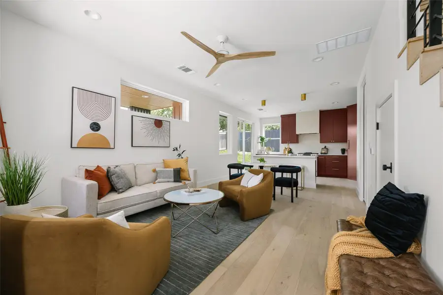 Furnished interior view inside a new home in , Austin (Image 11).