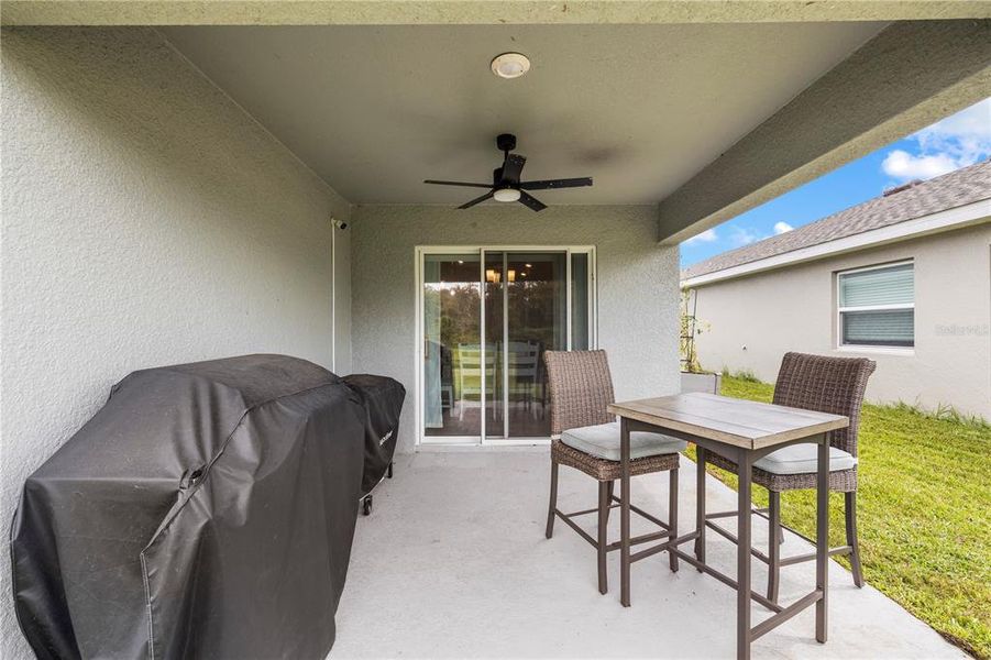 Exterior details and patio area of a home in Stonebridge North, Zephyrhills (Image 4). Exterior details and patio area of a home in Stonebridge North, Zephyrhills (Image 4).