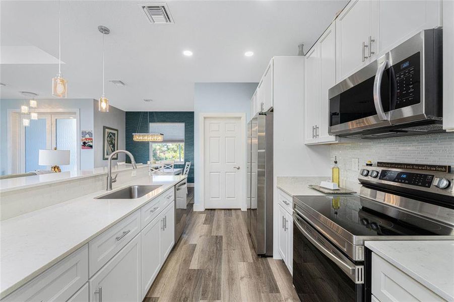 Furnished interior view inside a new home in , Punta Gorda (Image 39).
