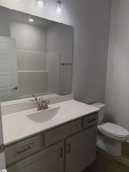 Furnished interior view inside a new home in Bracken Woods, Piedmont (Image 9).