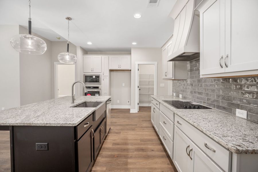Furnished interior view inside a new home in Flint Farms, Concord (Image 6).