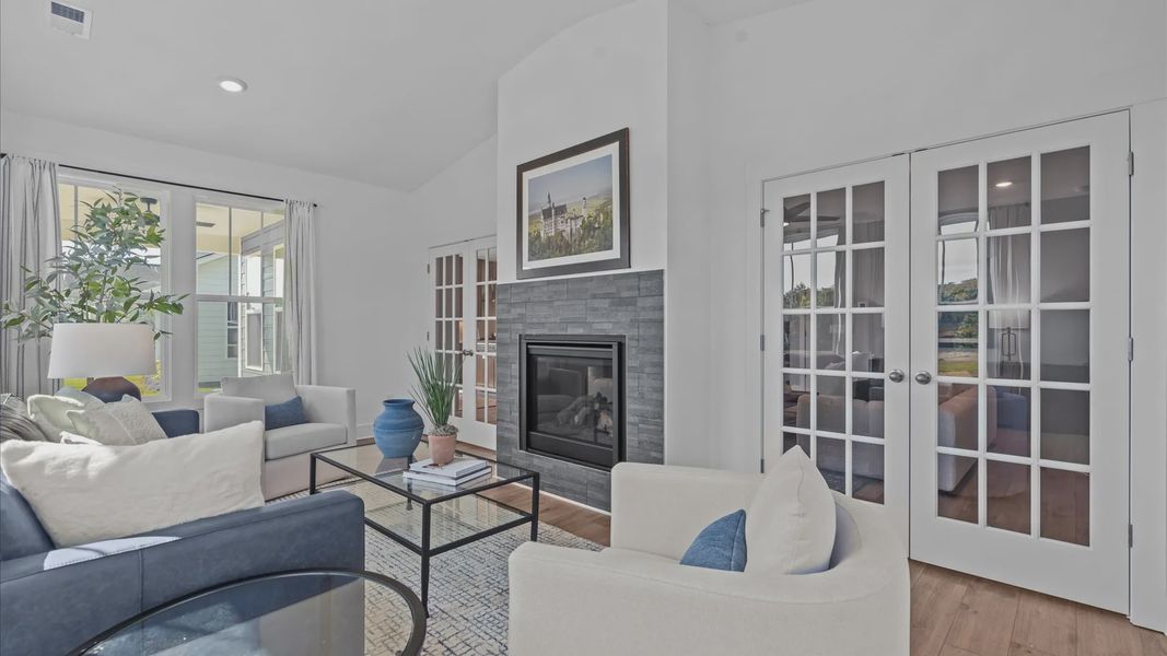 Furnished interior view inside a new home in Pinebrook, Woodruff (Image 14).