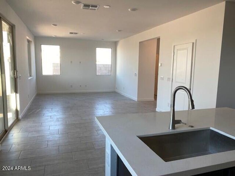 Lot 24 - Kitchen & Living area