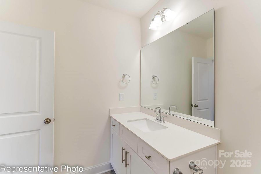 Basement bathroom example
