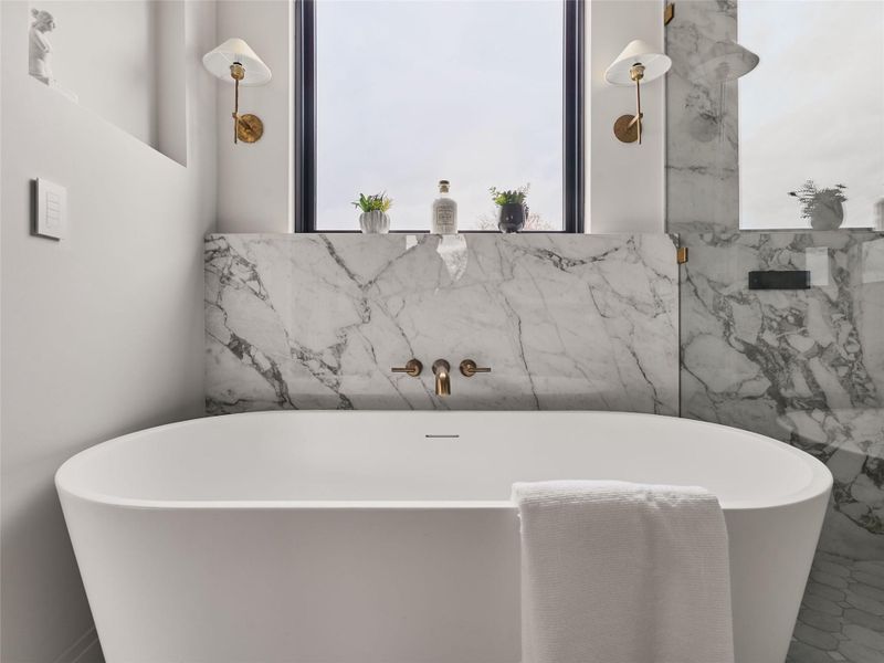 Close-up of interior finishes inside a home in , Austin (Image 21).