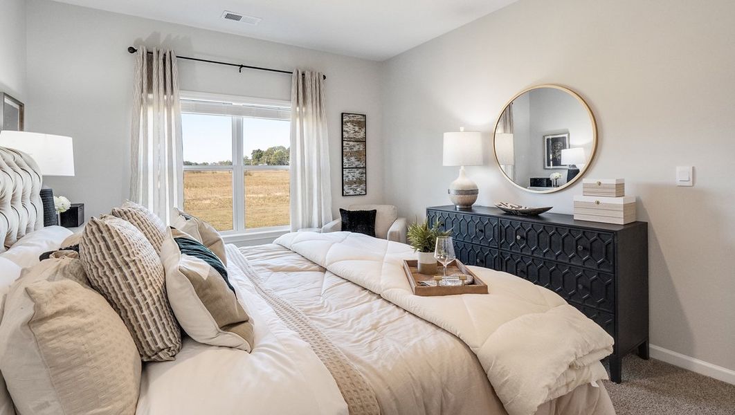 Representative furnished interior of a home built from the CALI by D.R. Horton in Morford, Jackson (Image 17).