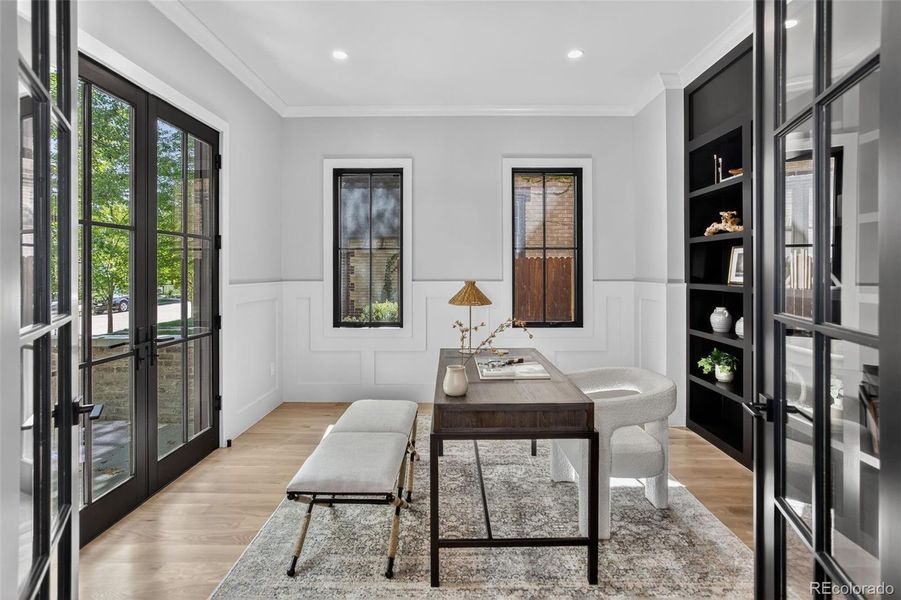 Furnished interior view inside a new home in , Denver (Image 15).